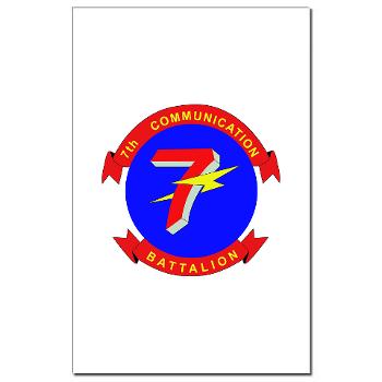 7CB - M01 - 02 - 7th Communication Battalion - Mini Poster Print